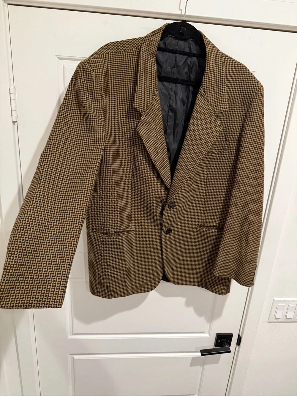 Vintage Millibar Houndstooth Italian Blazer M/50